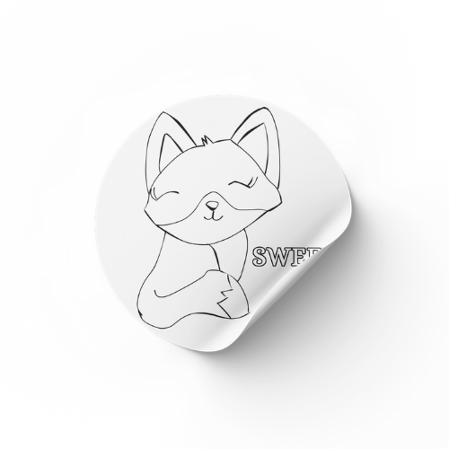Sweet Fox Sticker