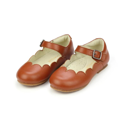 Sonia Scalloped Mary Jane Shoes